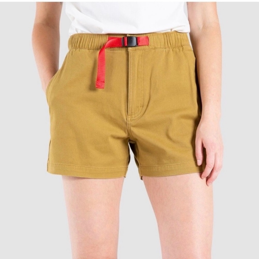 NWOT Topo Designs Mountain Shorts in Khaki